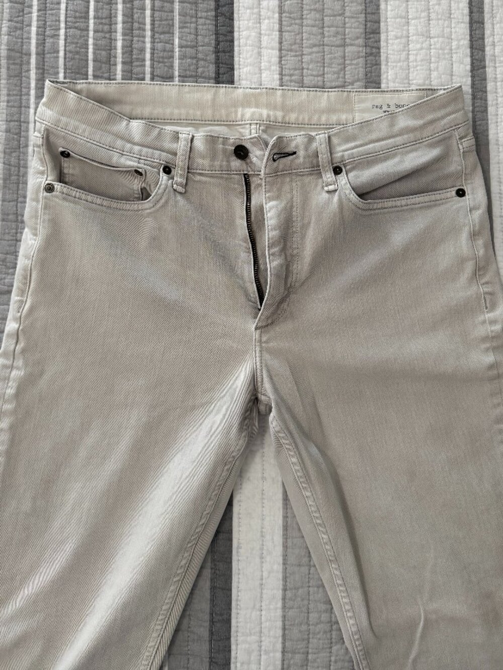 rag & bone Men's Fit 2 Authentic Stretch Slim Fit Jeans
